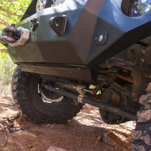Rock Slide Engineering Jeep JK Front Bumper Skid Plate For 07-18 Wranger JK Rigid Series Steel Powdercoat Black (2007-2018 Wrangler, Wrangler JK) - FB-SP-100-JK