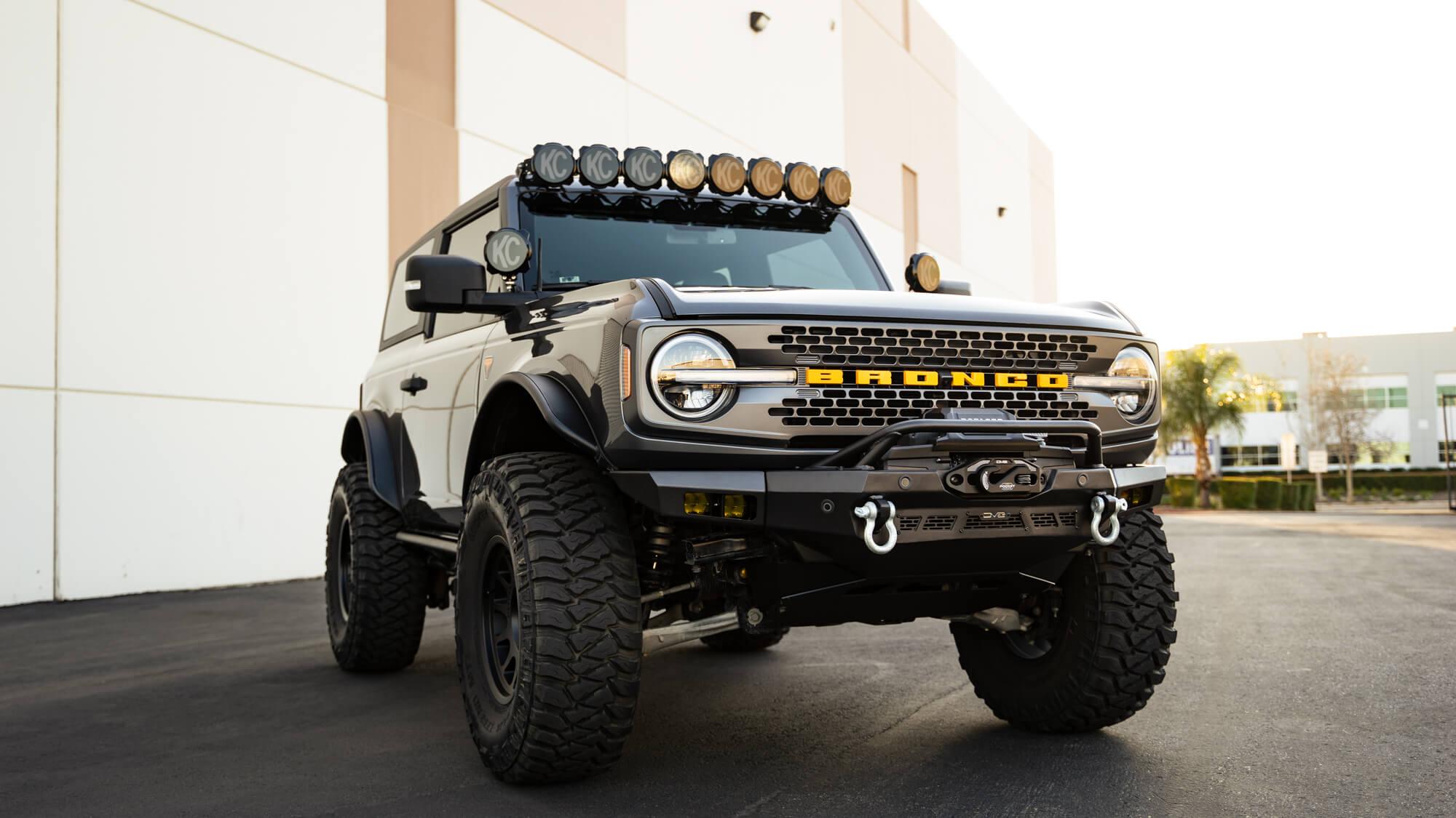 DV8 Offroad Spec Series Front Bumper (2021-2025 Ford Bronco) - FBBR-05