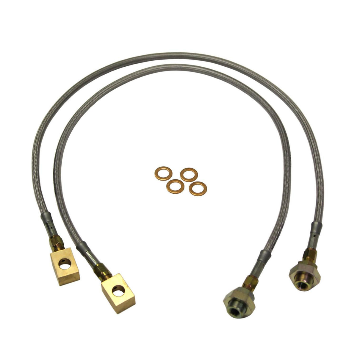 Skyjacker Stainless Steel Brake Line 70-78 Blazer/Pickup Front 7200 GVWR Or Less Lift Height 6-8 Inch Pair - FBL18