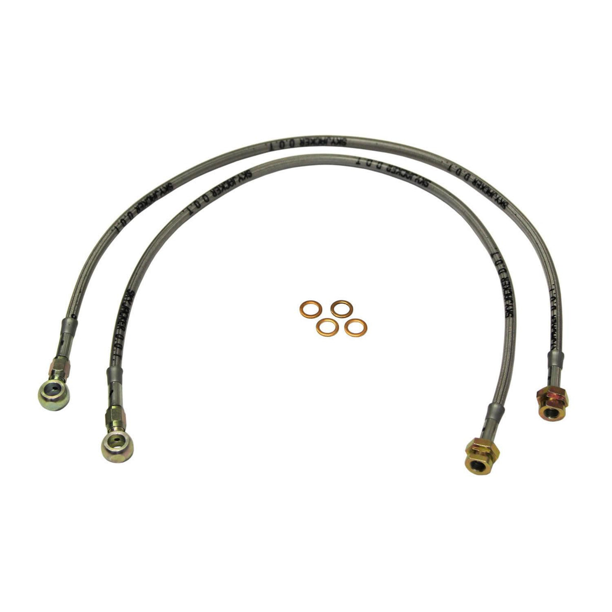 Skyjacker Stainless Steel Brake Line 79-91 Suburban Chevy/GMC Front 8600 GVWR Or Greater Lift Height 3-4 Inch Pair - FBL27