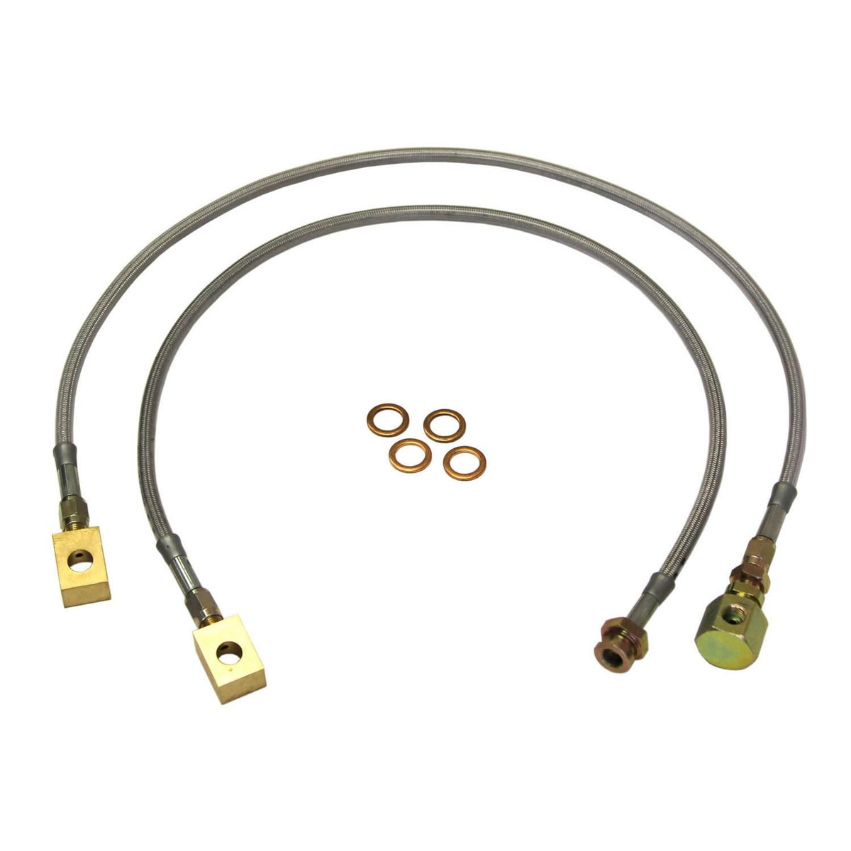 Skyjacker Ford/Mazda Stainless Steel Brake Line 88-97 Front Lift Height 4-6 Inch Pair - FBL36