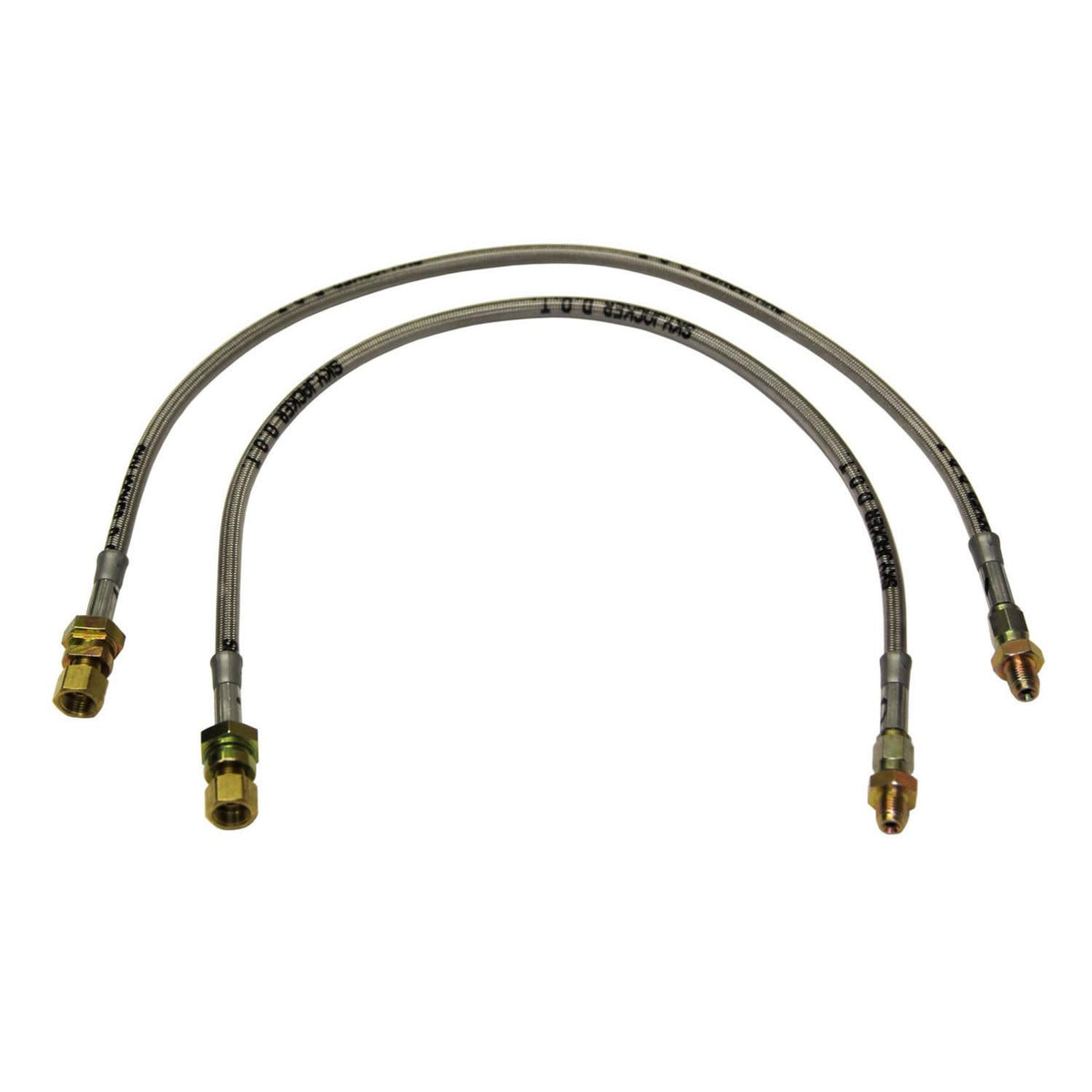 Skyjacker Jeep CJ Stainless Steel Brake Line 67-76 CJ5/CJ6Front Lift Height 2.5-4 Inch Pair - FBL43