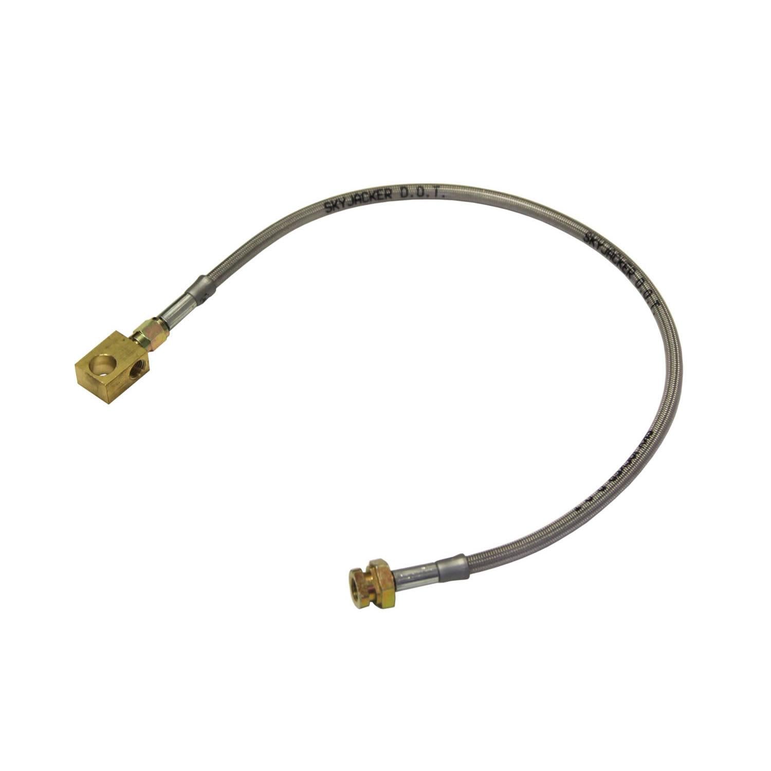 Skyjacker Dodge Stainless Steel Brake Line 82-89 W Series Front Lift Height 4-8 Inch Single - FBL60