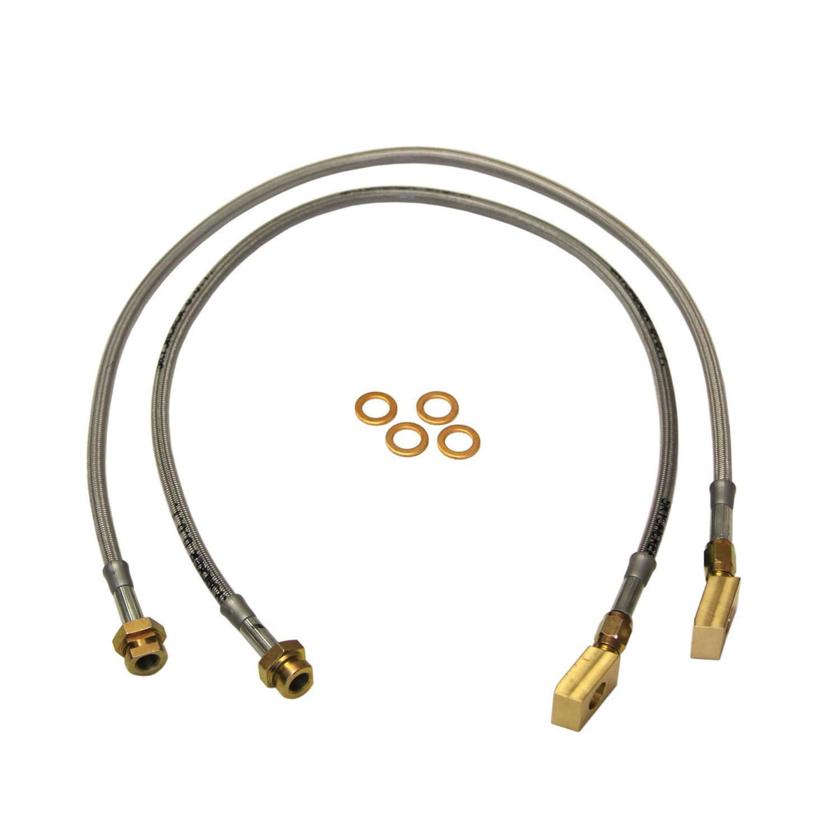 Skyjacker F-250/F-350 Stainless Steel Brake Line 80-89 Ford F-250/F-350 Front Lift Height 4-6 Inch Pair - FBL90