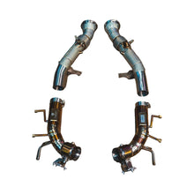 Valvetronic Designs 2022-2025 Ferrari 296 GTB,GTS 3.0L Full Exhaust System, Grade 5 Titanium Bespoke Valvetronic OEM Style Tips - FER.296.VSES.FF.TI