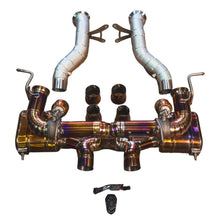 Valvetronic Designs 2009-2015 Ferrari 458 Italia 4.5L Full Exhaust System, Grade 5 Titanium Bespoke Valvetronic OEM Style Tips - FER.458.VSES.FF.TI