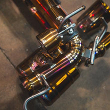Valvetronic Designs 2013-2015 Ferrari 458 Speciale 4.5L Full Exhaust System With Free Flow Headers, Grade 5 Titanium Bespoke OEM Style Valvetronic Tips - FER.458S.VSES.FFH.TI