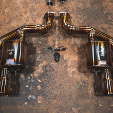 Valvetronic Designs 2006-2012 Ferrari 599 GTB Fiorano, 6.0L Full Exhaust System With Free Flow Headers, Grade 5 Titanium Titanium Bespoke OEM Style Valvetronic Tips - FER.599.VSES.FFH.TI