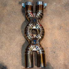 Valvetronic Designs 2012-2025 Ferrari F12 Berlinetta 6.3L Full Exhaust System, Grade 5 Titanium Titanium Bespoke OEM Style Valvetronic Tips - FER.F12.VSES.FF.TI