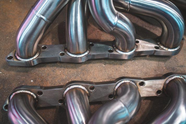 Valvetronic Designs 2004-2009 Ferrari F430 4.3L, Free Flow Exhaust Headers, T304 Stainless Steel - FER.F430.FFH.BR