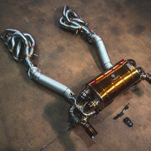 Valvetronic Designs 2008-2009 Ferrari 430 Scuderia 4.3L Full Exhaust System With Free Flow Headers, Grade 5 Titanium Titanium Bespoke OEM Style Valvetronic - FER.SCUD.VSES.FFH.TI