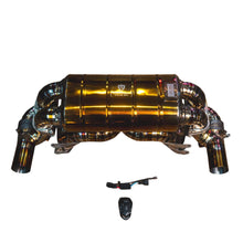 Valvetronic Designs 2008-2009 Ferrari 430 Scuderia 4.3L Catback Grade 5 Titanium Titanium Bespoke OEM Style Valvetronic - FER.SCUD.VSES.TI