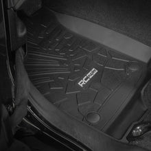 Rough Country Flex Fit Floor Mats FR & RR 4 Door Jeep Wrangler Unlimited 4WD (18-26) (2019-2026 Wrangler) - FF-60112