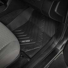 Rough Country Flex-Fit Floor Mats Front Toyota Tacoma 2WD/4WD (2016-2023) (2016-2023 Tacoma) - FF-7121