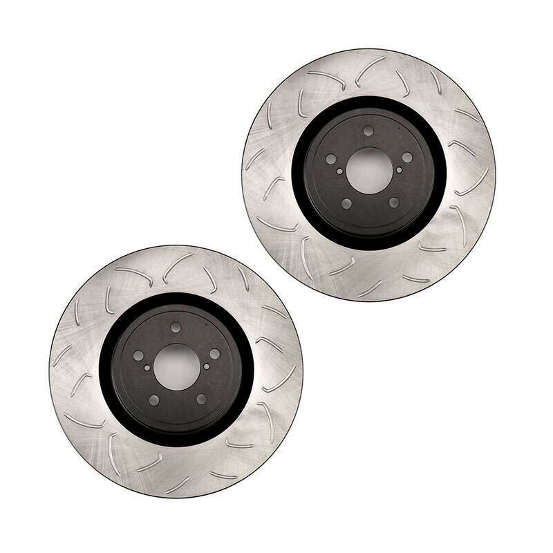 Faction Fab Slotted Front Rotor Pair Subaru Sti 2004 - FFA1.10039.1-G