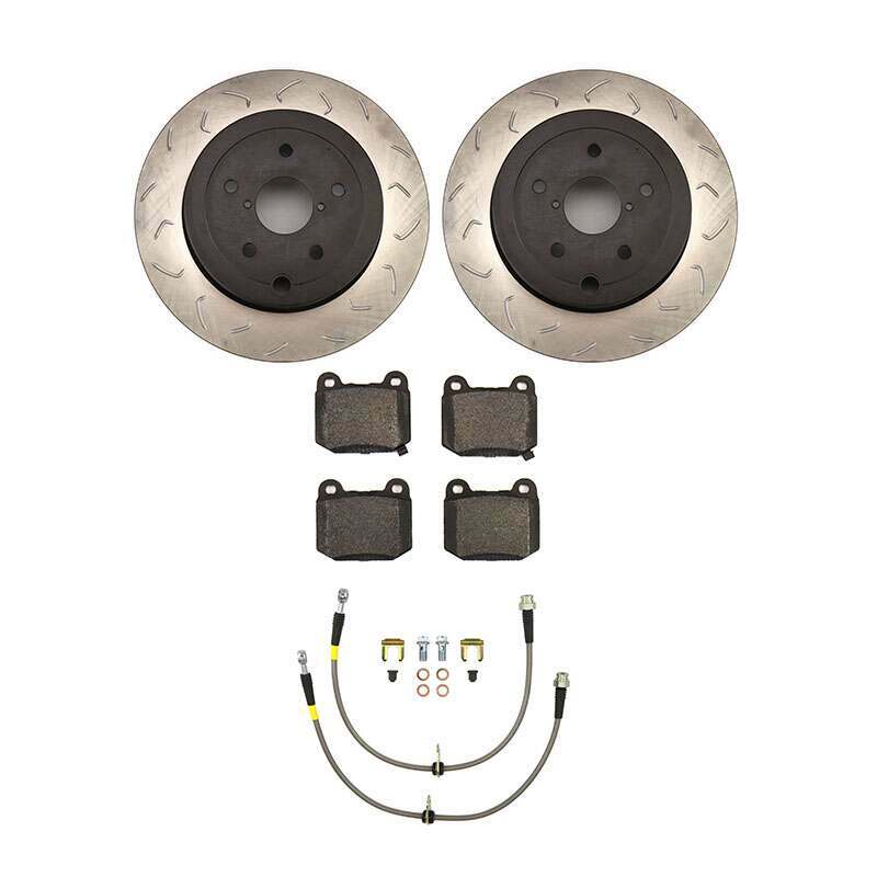 Faction Fab Brake Upgrade Kit STI 08-17 Rear - FFA1.10127.1