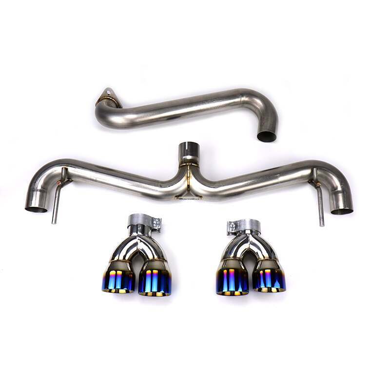 Faction Fab Axle Back Exhaust Burnt Tips 2008-2014 STi  2011-2014 WRX Hatchback - FFA1.10200.2