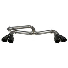 Faction Fab Axle Back Exhaust Black Tip 2008-2014 STi/ 2011-2014 WRX Hatchback - FFA1.10200.3