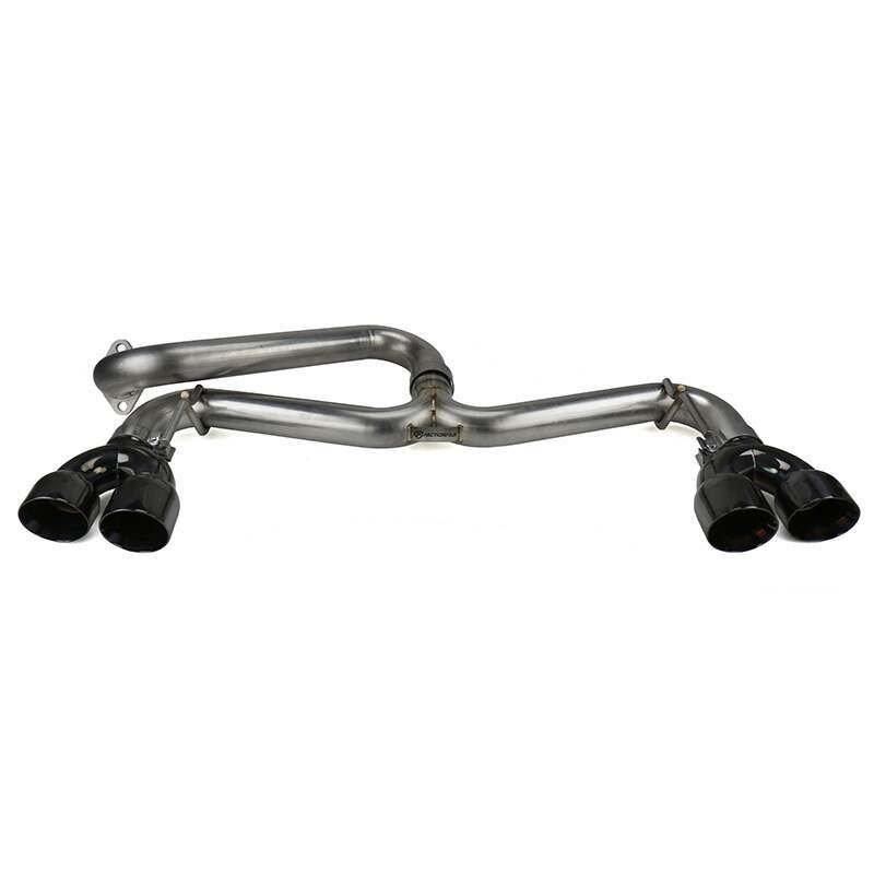 Faction Fab Axle Back Exhaust Black Tip 2008-2014 STi/ 2011-2014 WRX Hatchback - FFA1.10200.3
