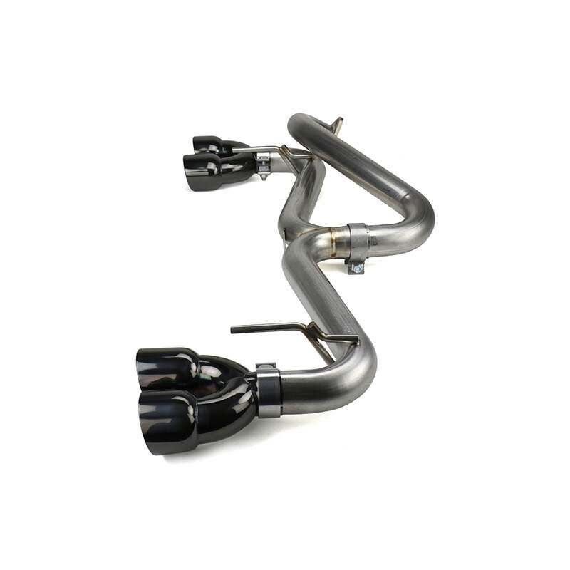 Faction Fab Axle Back Exhaust Black Tip 2008-2014 STi/ 2011-2014 WRX Hatchback - FFA1.10200.3