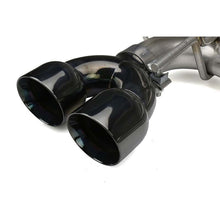 Faction Fab Axle Back Exhaust Black Tip 2008-2014 STi/ 2011-2014 WRX Hatchback - FFA1.10200.3