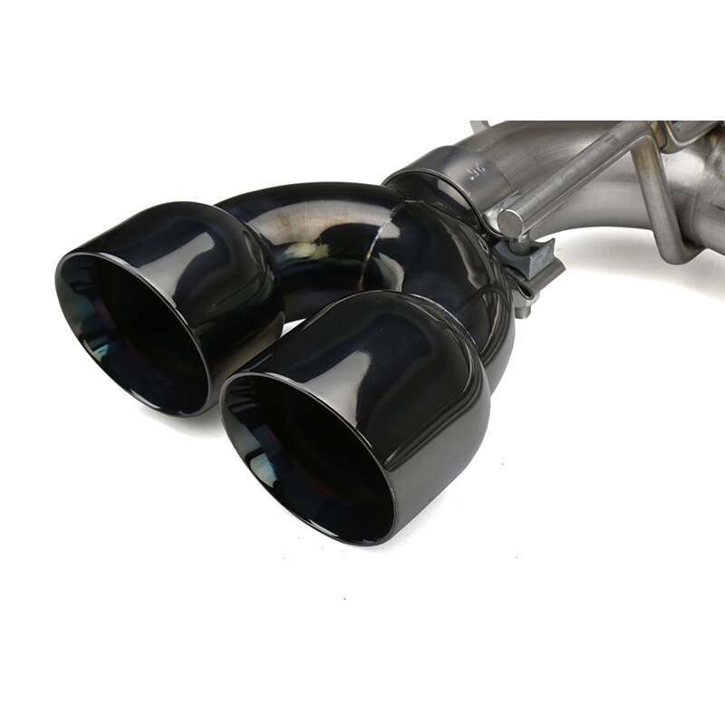 Faction Fab Axle Back Exhaust Black Tip 2008-2014 STi/ 2011-2014 WRX Hatchback - FFA1.10200.3