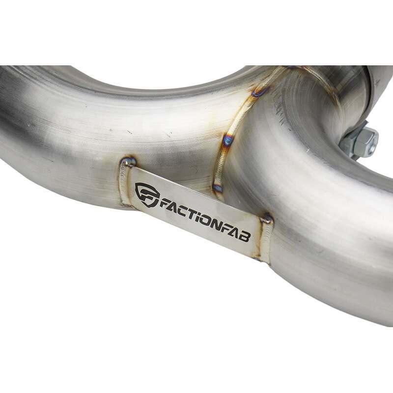 Faction Fab Axle Back Exhaust Black Tip 2008-2014 STi/ 2011-2014 WRX Hatchback - FFA1.10200.3