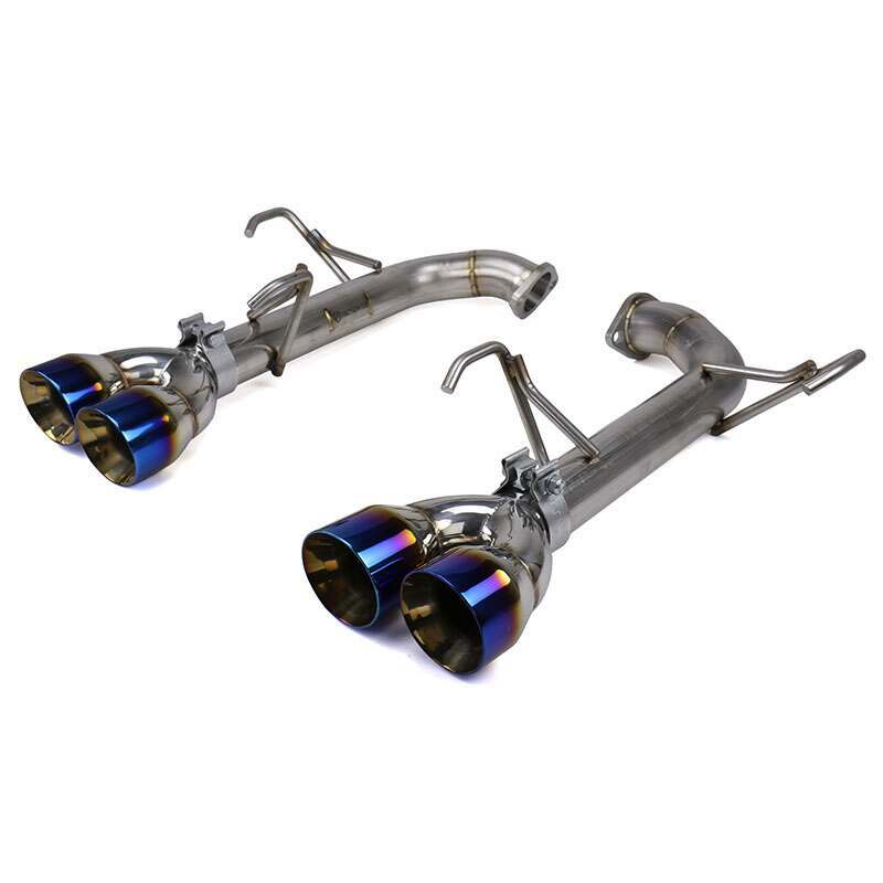 Faction Fab Axle Back Exhaust Burnt Tip 2015-2019 WRX  2015-2018 STi - FFA1.10204.2