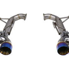 Faction Fab Axle Back Exhaust Burnt Tip 2015-2019 WRX  2015-2018 STi - FFA1.10204.2