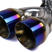 Faction Fab Axle Back Exhaust Burnt Tip 2015-2019 WRX  2015-2018 STi - FFA1.10204.2
