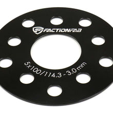 Faction Fab Subaru 5x100   114.3 3mm 6061-T6 Forged Spacer Set - FFA1.10215.1