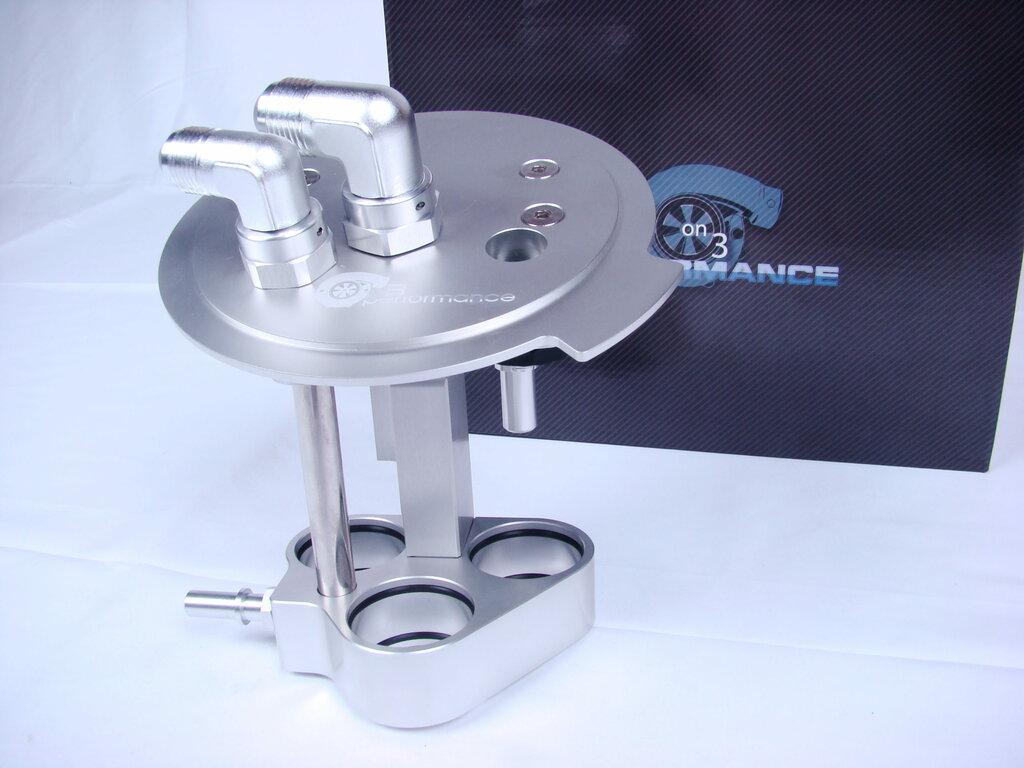 On3 Performance 2015 – 2017 Mustang GT / Boss 5.0 Coyote CNC Billet Aluminum Fuel Hat - 1517Hat