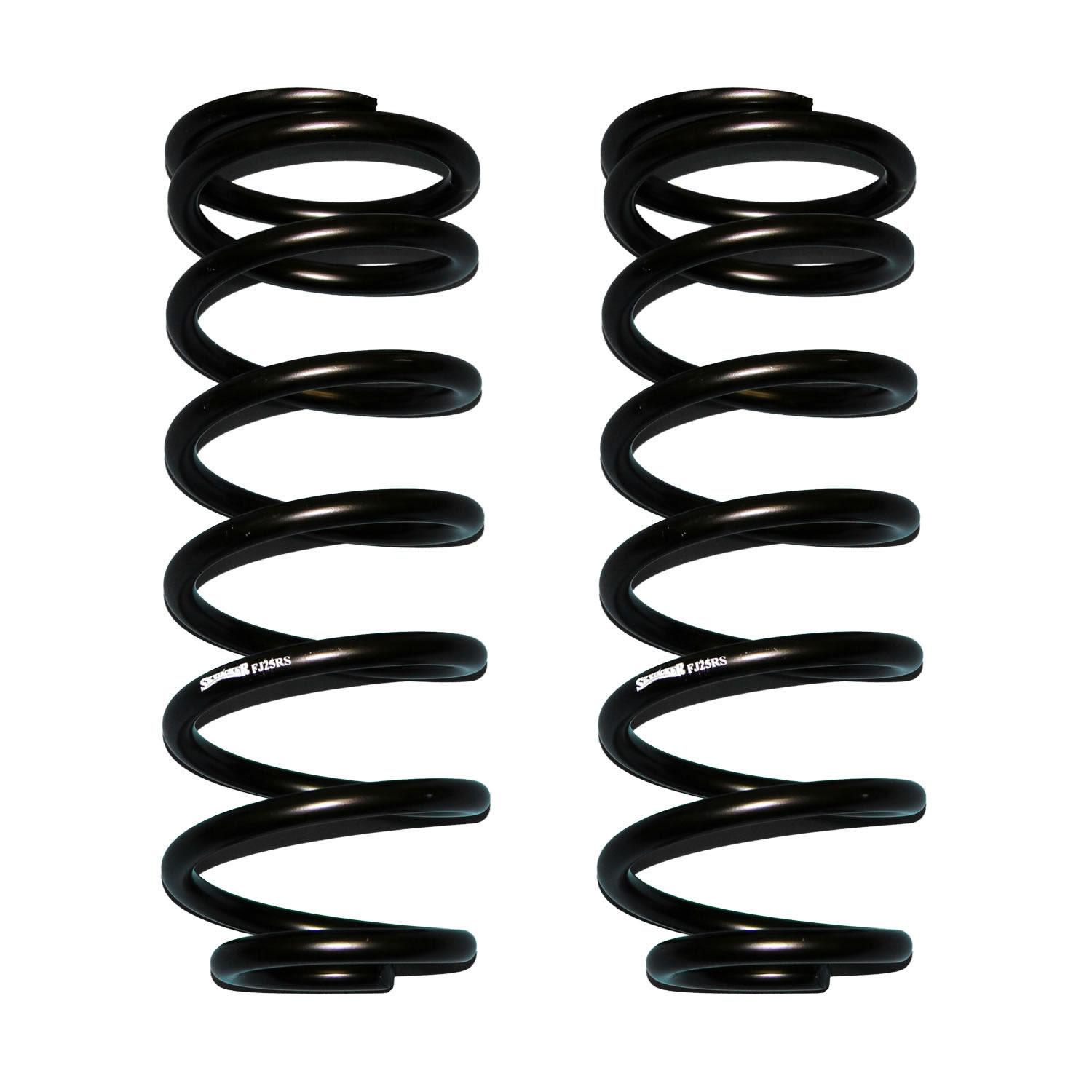 Skyjacker Softride Coil Spring 12-14 FJ Crusier Set Of 2 Rear w/2-2.5 Inch Lift Black - FJ25R