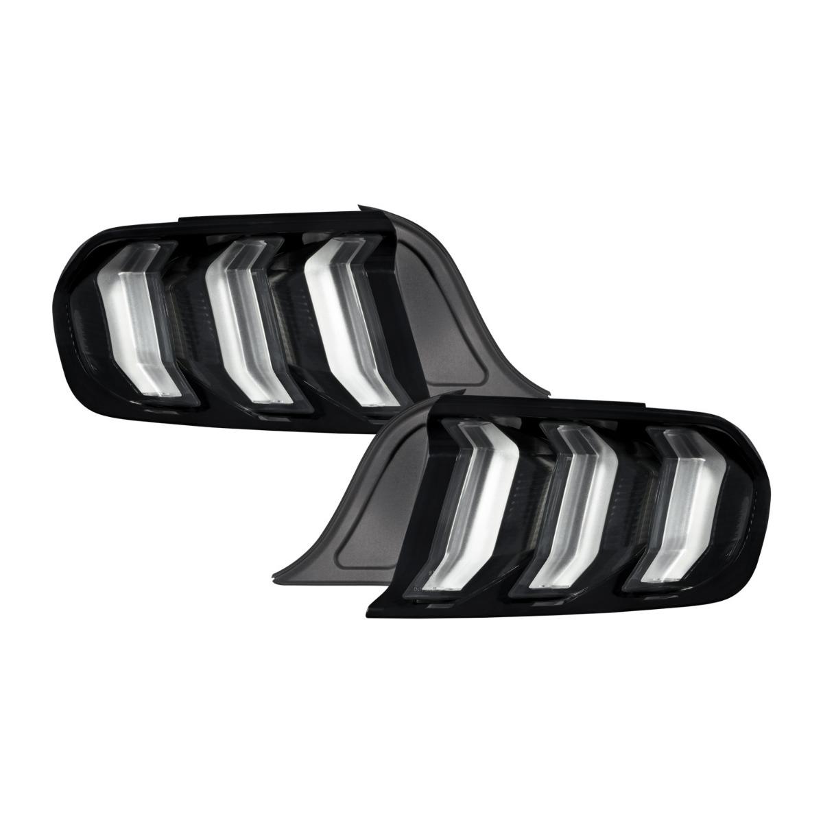Form Lighting LED Tail Lights - Smoke (Pair) (2015-2023 Mustang) - FL0007
