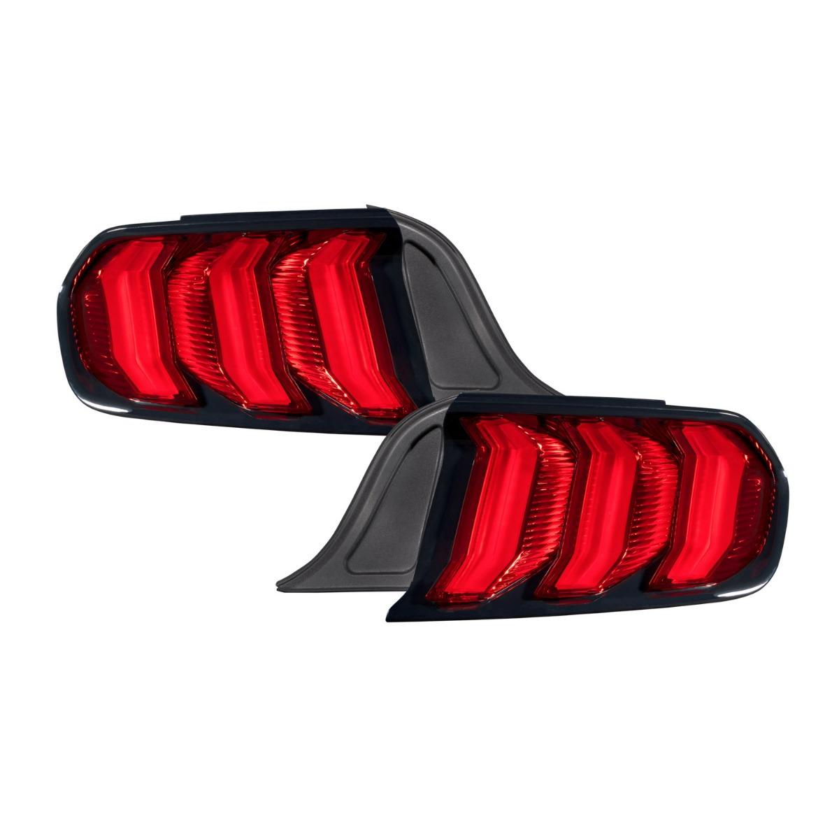 Form Lighting LED Tail Lights - Red (Pair) (2015-2023 Mustang) - FL0008