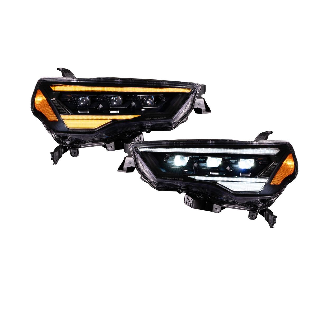 Form Lighting 2014-2024 Toyota 4Runner Sequential LED Projector Headlights Pair - FL0017