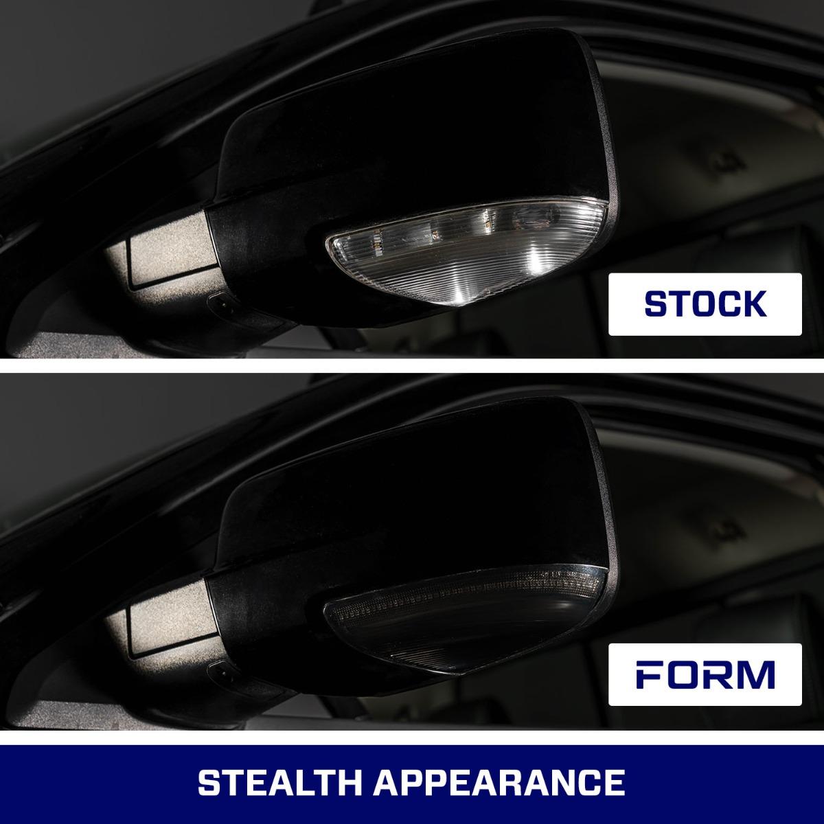 Form Lighting 2009 Ram 1500 LED Mirror Lights Bottom (Pair) - FL0035