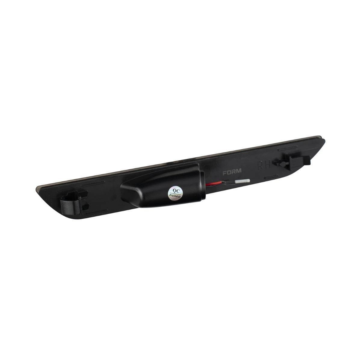 Form Lighting 2015-2023 Ford Mustang LED Sidemarkers Pair, Smoke - FL0042-form-sid-1071