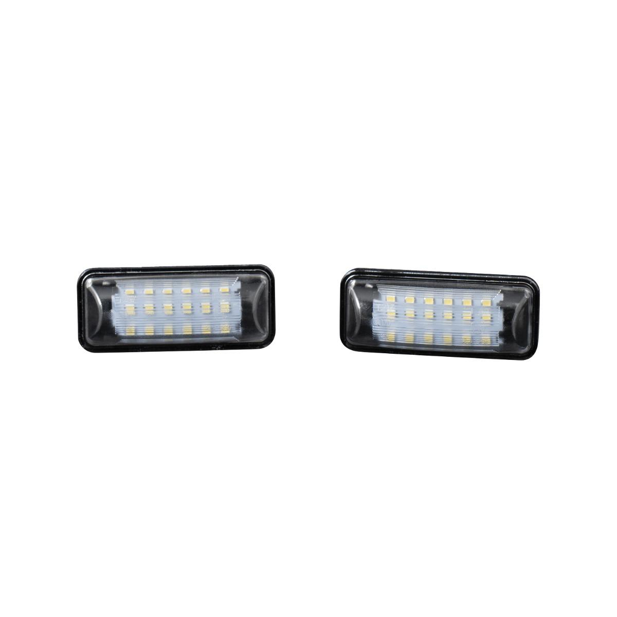 Form Lighting 2008-2021 Subaru WRX STi LED License Plate Lights Pair, Clear - FL0053-form-lic-2983