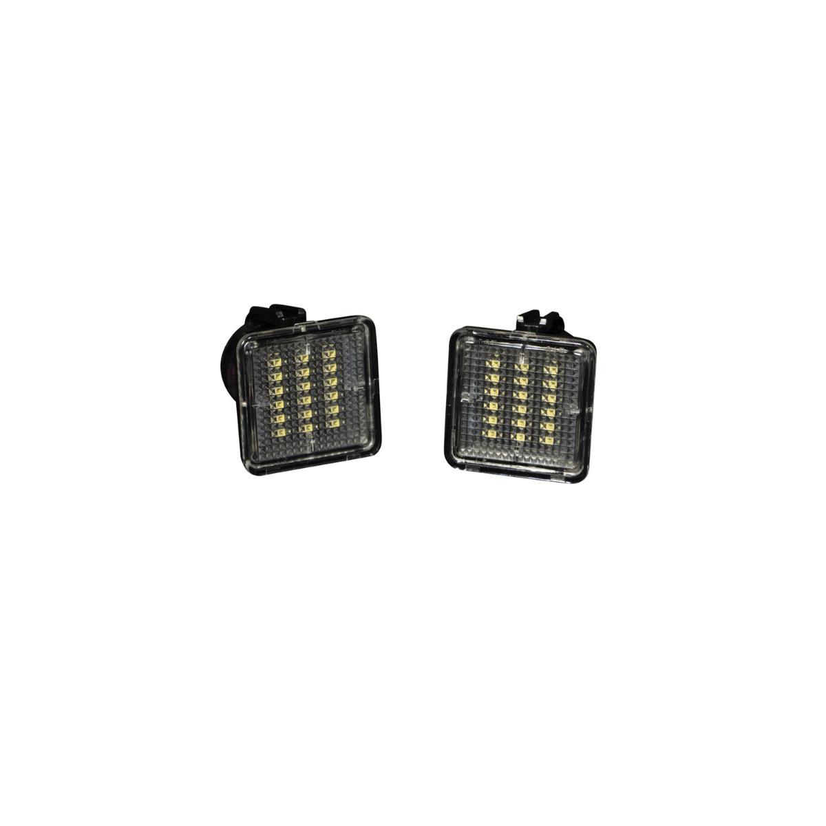 Form Lighting 2016-2023 Toyota Tacoma LED License Plate Lights Pair, Clear - FL0057-form-lic-3527