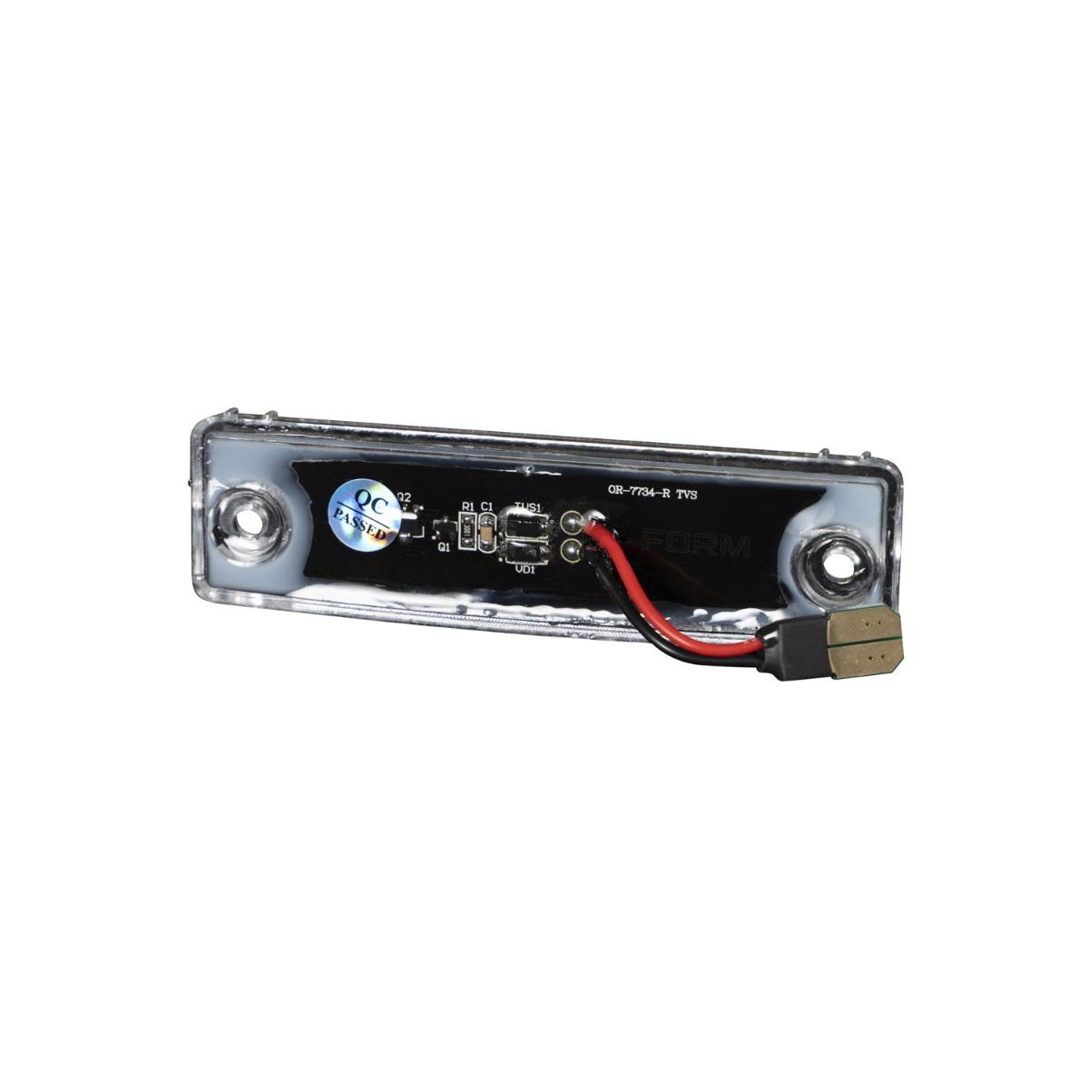 Form Lighting 2014-2024 Toyota 4Runner LED License Plate Lights Pair, Clear - FL0067-form-lic-3007