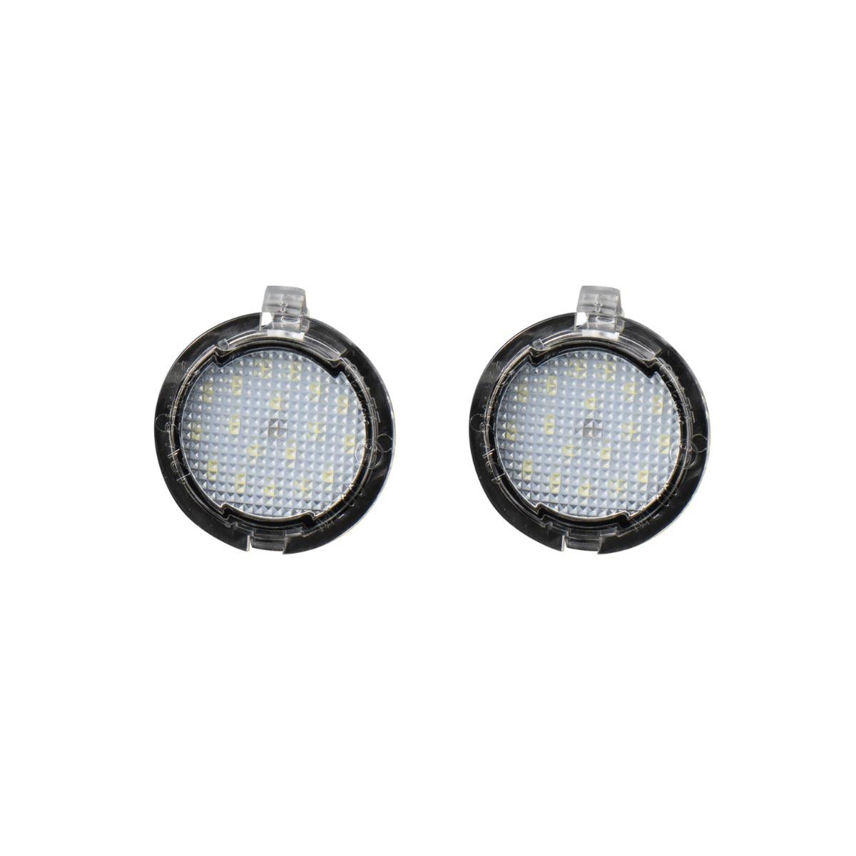 Form Lighting 2007-2018 Ford Edge LED Puddle Lights Pair, Clear - FL0074-form-pud-1006