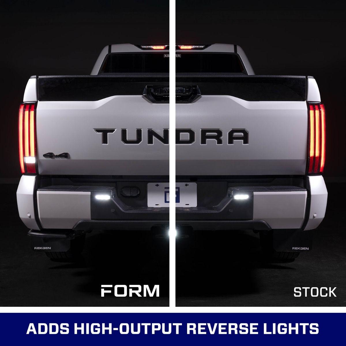 Form Lighting LED Tail Lights Red (pair) (2022-2025 Toyota Tundra) - FL0078