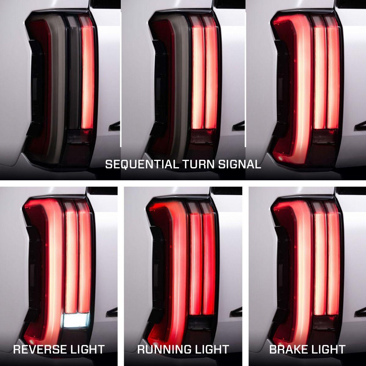 Form Lighting LED Tail Lights Red (pair) (2022-2025 Toyota Tundra) - FL0078