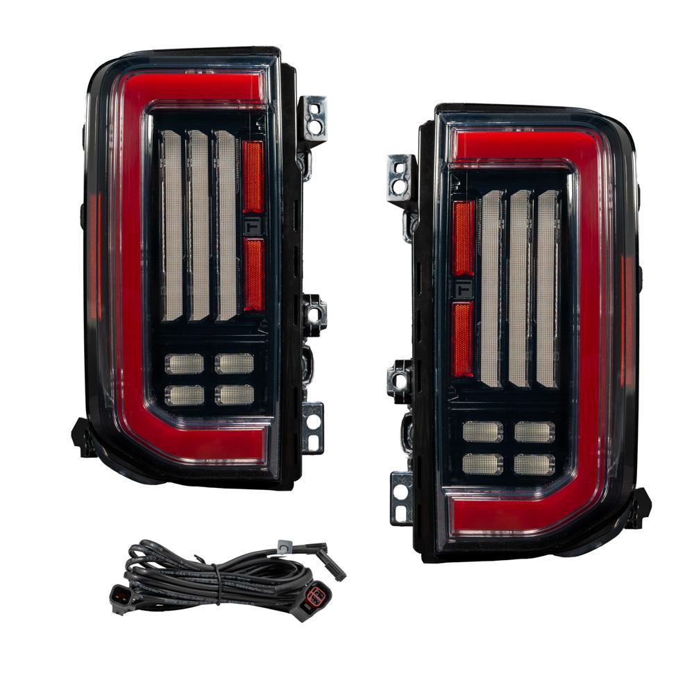 Form Lighting Tail Lights - Red (2021-2025 Ford Bronco) - FL0085