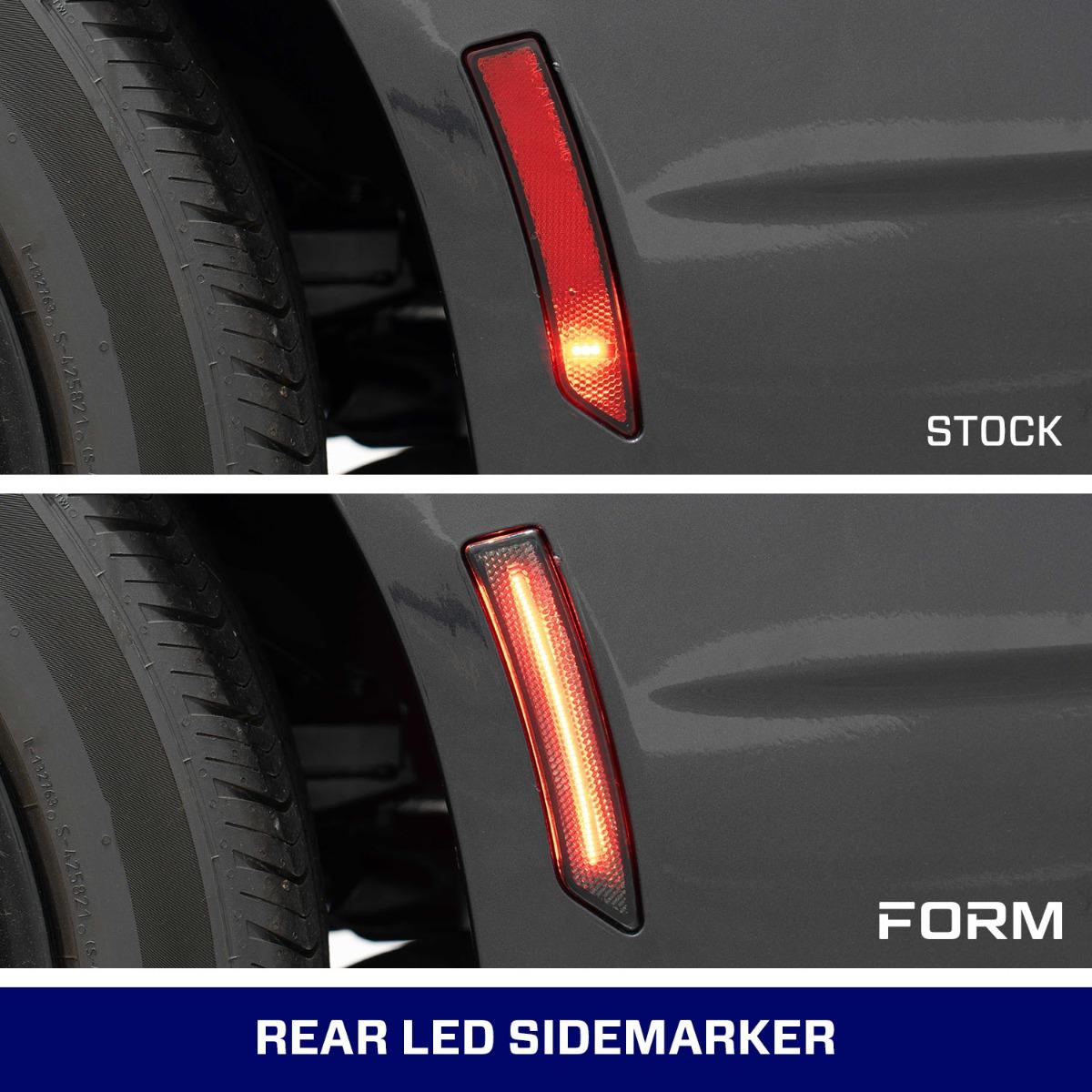 Form Lighting LED Sidemarkers - OEM (Set) (2024-2026 Mustang) - FL0090