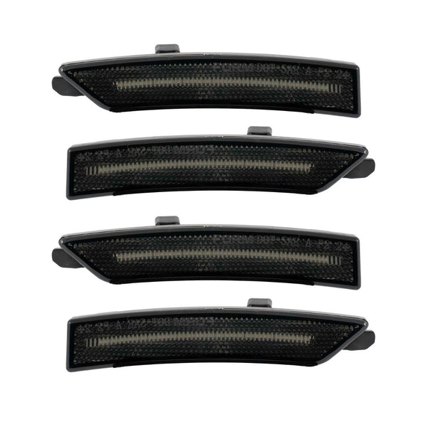 Form Lighting LED Sidemarkers - Smoked (Set) (2024-2026 Mustang) - FL0091