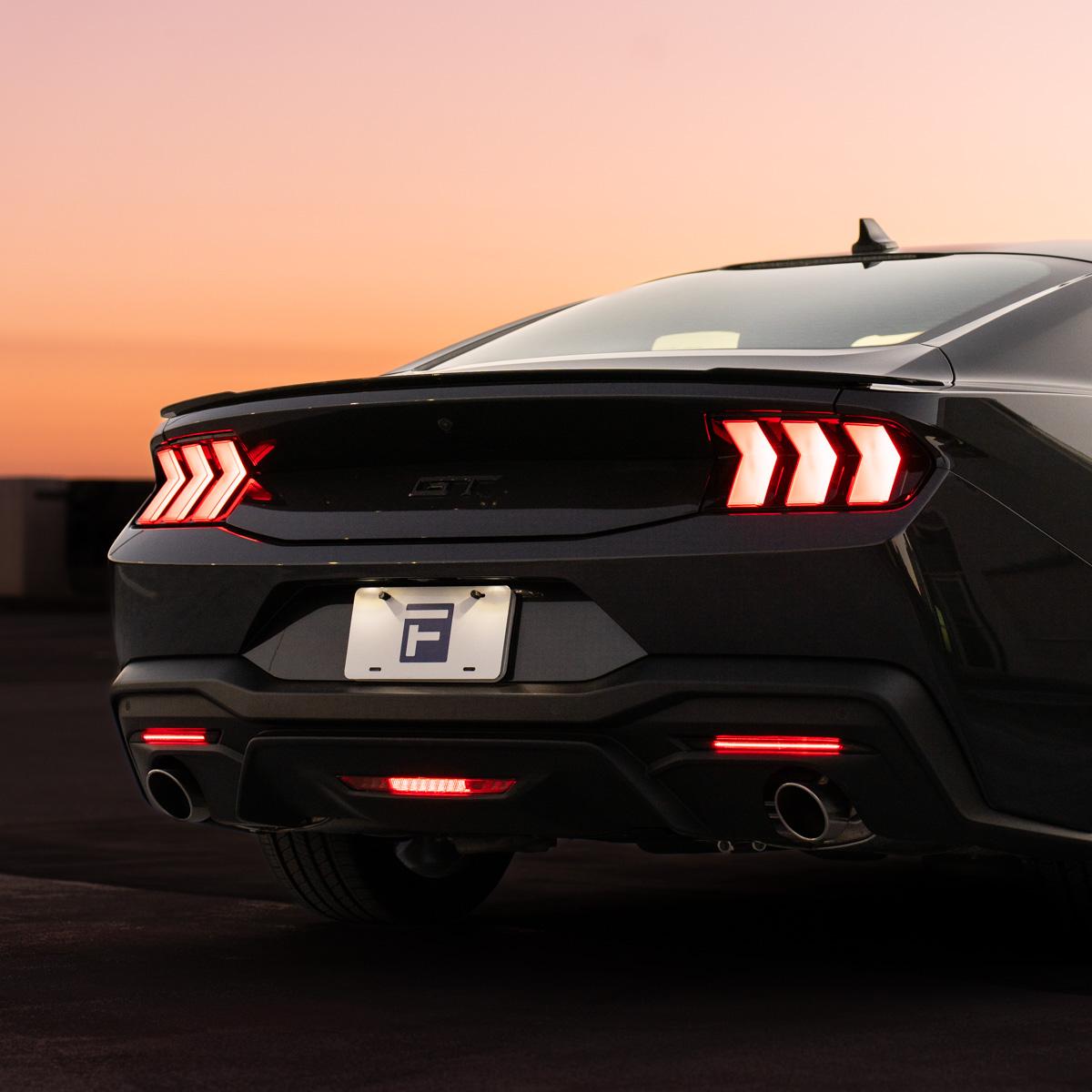 Form Lighting LED Rear Reflectors (Set) - Red (2018-2025 Mustang) - FL0094