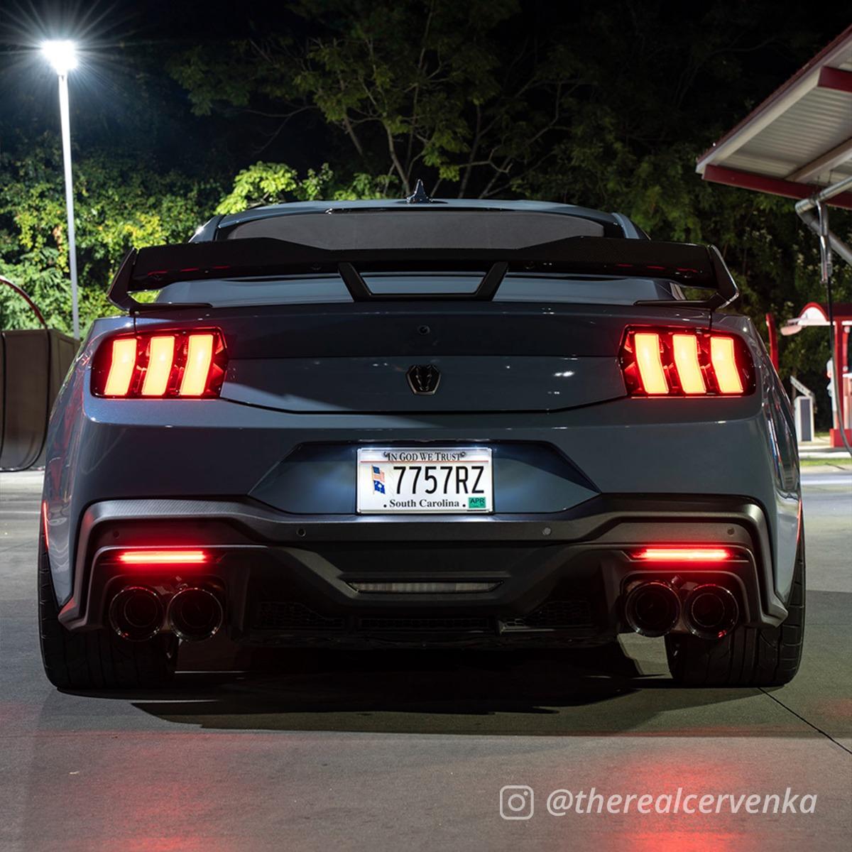 Form Lighting LED Rear Reflectors (Set) - Red (2018-2025 Mustang) - FL0094
