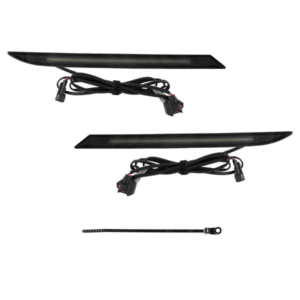 Form Lighting LED Rear Reflectors (Set) - Smoked (2024-2026 Mustang) - FL0095